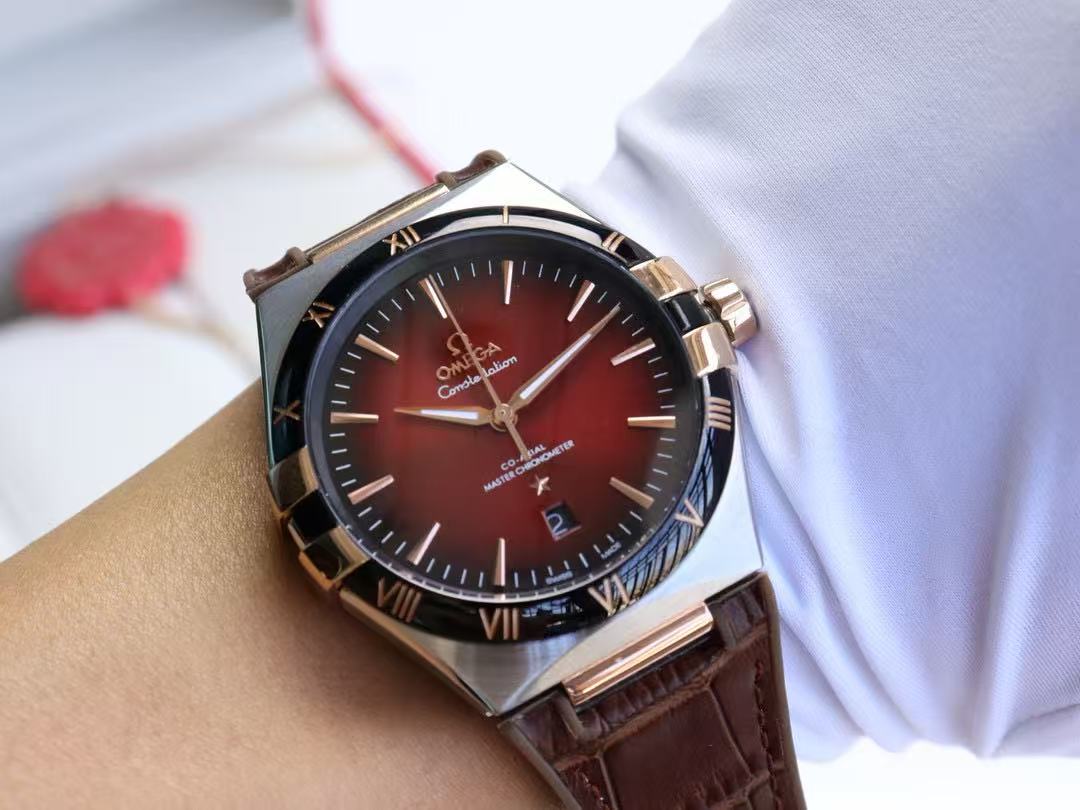 Omega Constellation automatic watch, diameter 41 mm