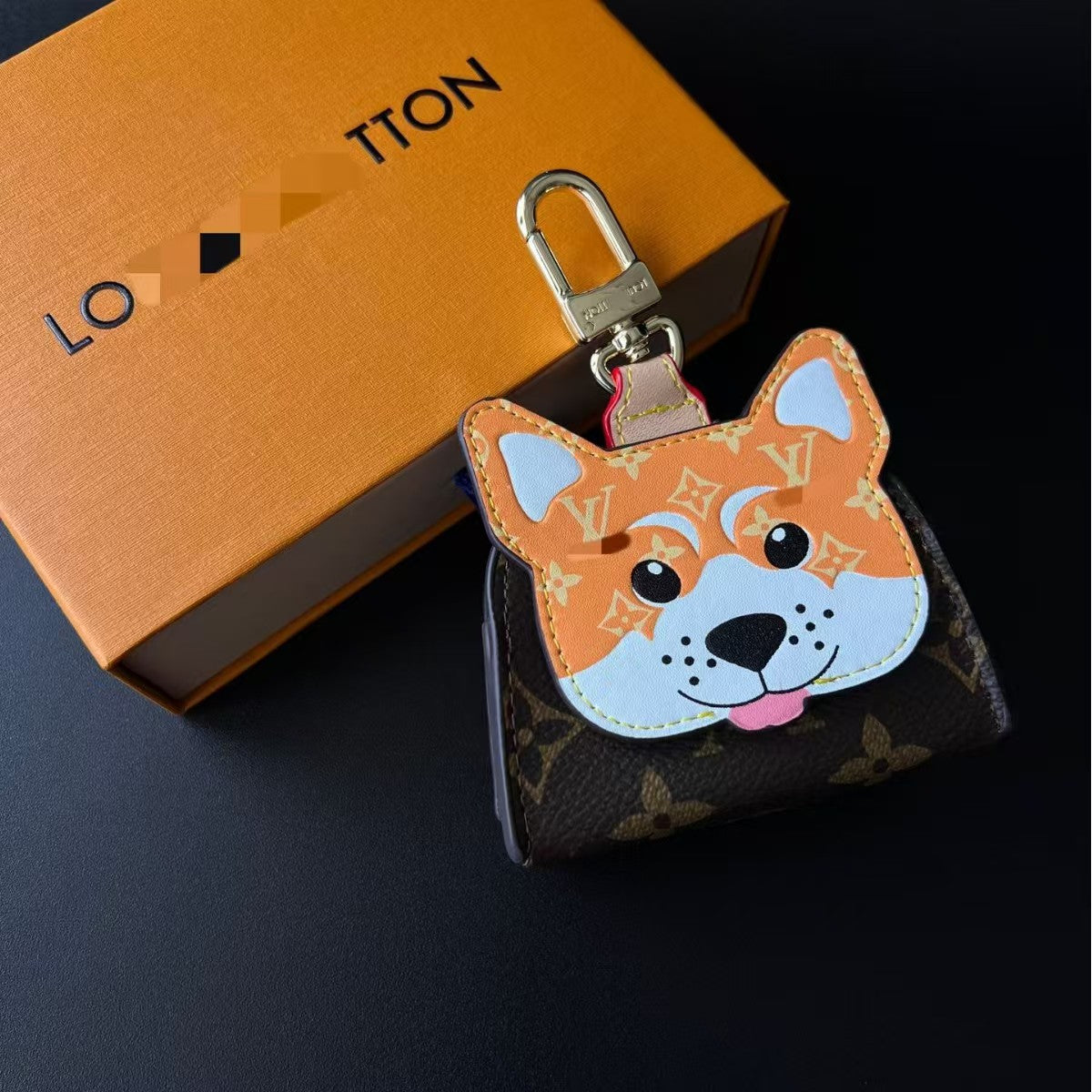 LV bag charm