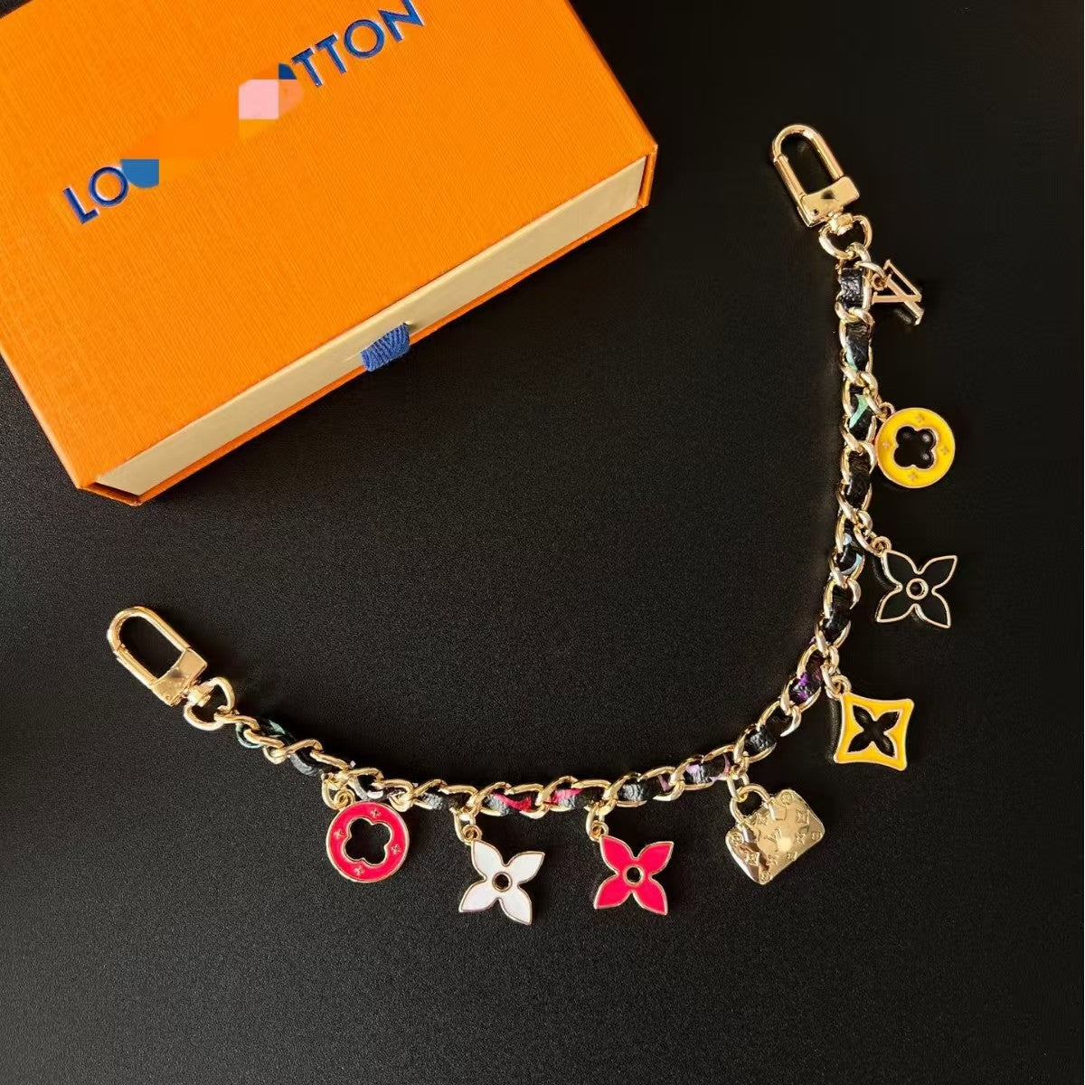 LV bag charm