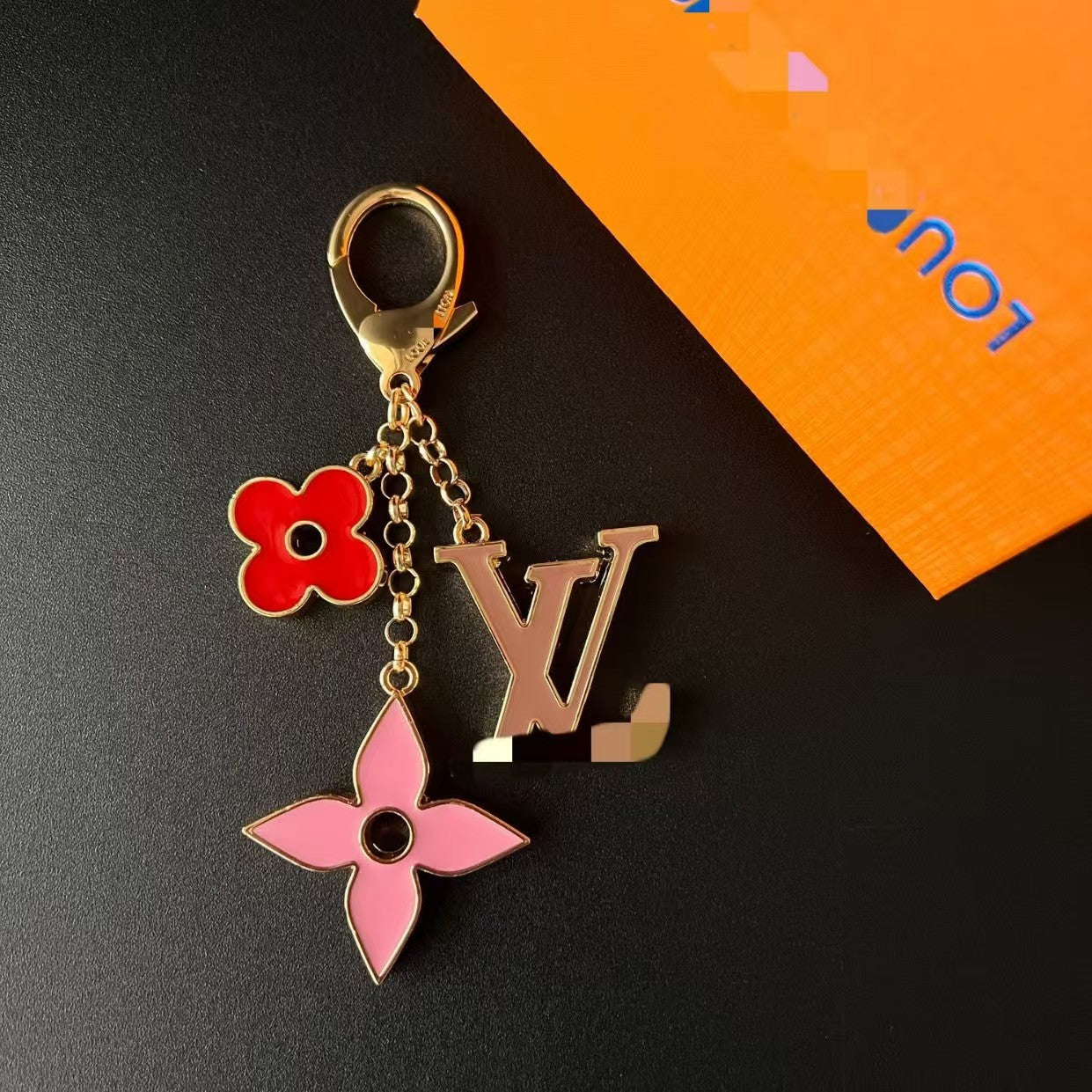LV bag charm