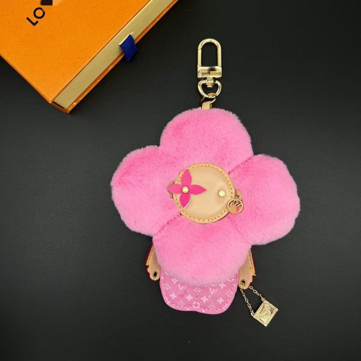LV bag charm