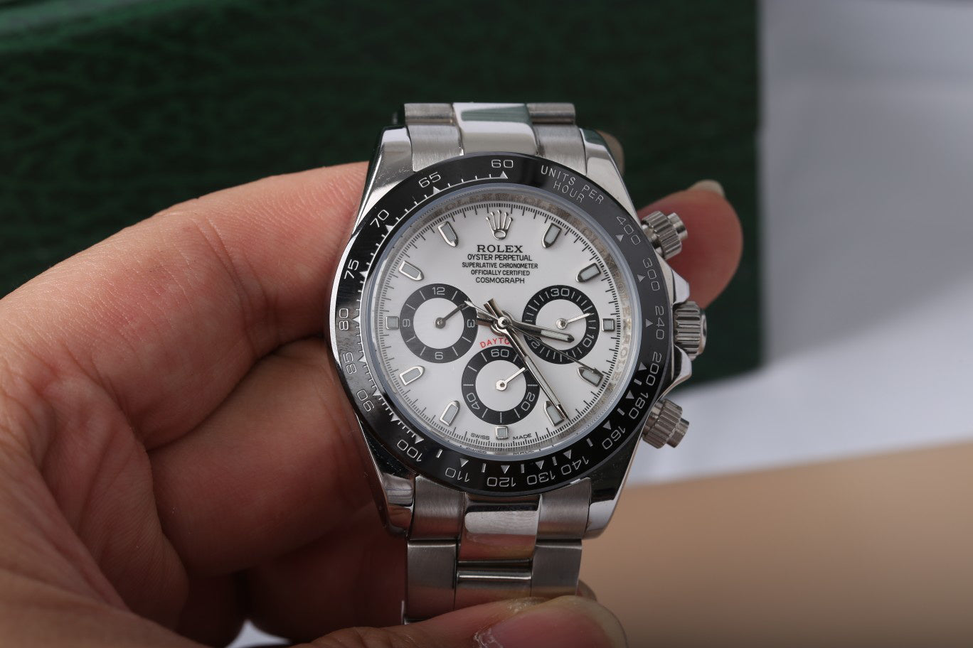 Rolex Daytona series automatic watch, diameter 40 mm