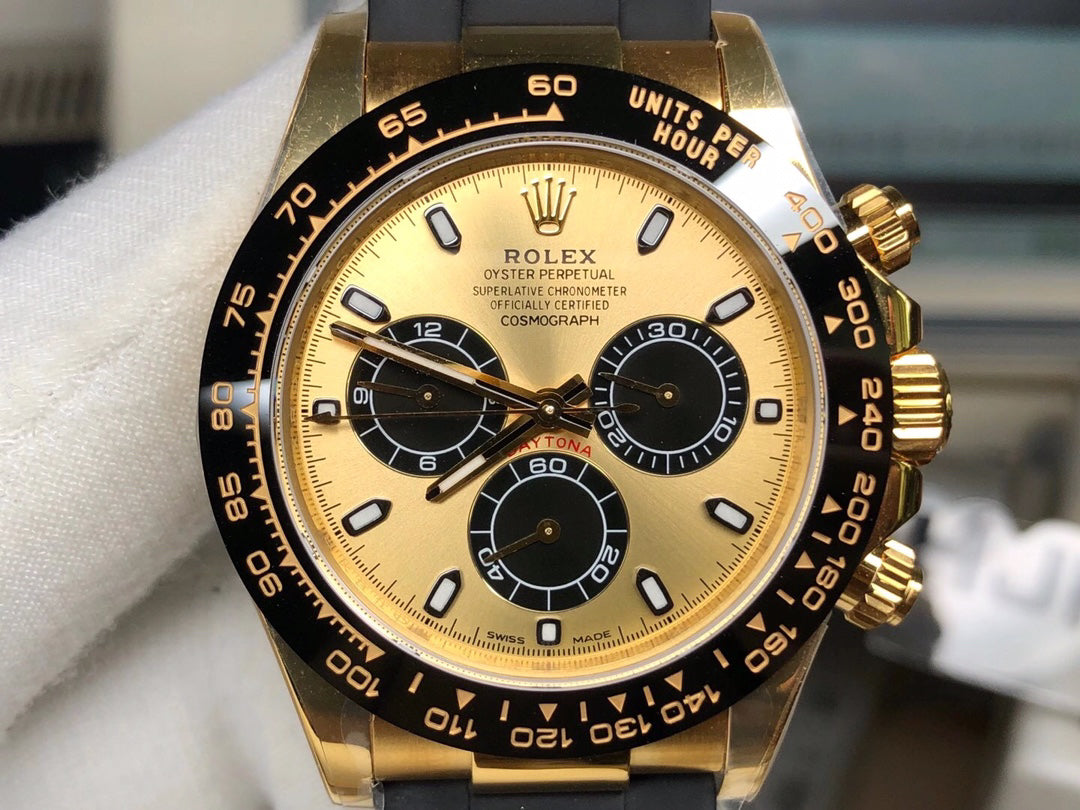 Rolex Daytona series automatic watch, diameter 40 mm.