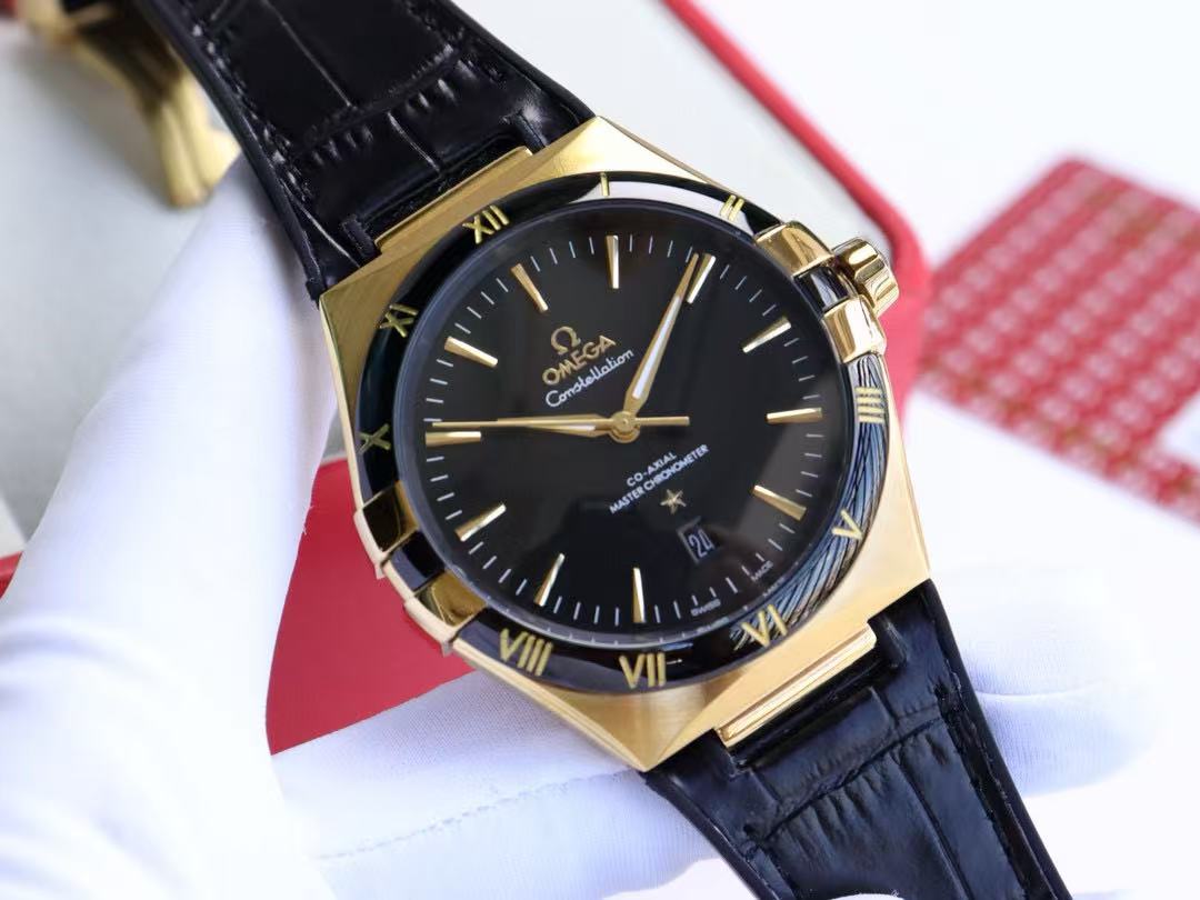 Omega Constellation automatic watch, diameter 41 mm