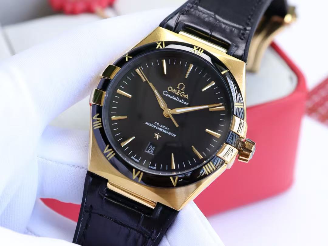 Omega Constellation automatic watch, diameter 41 mm