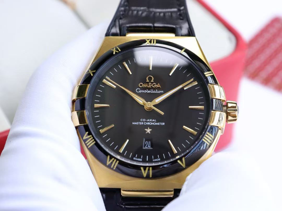 Omega Constellation automatic watch, diameter 41 mm