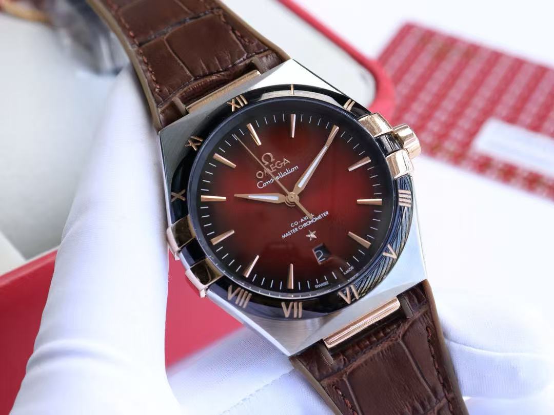 Omega Constellation automatic watch, diameter 41 mm