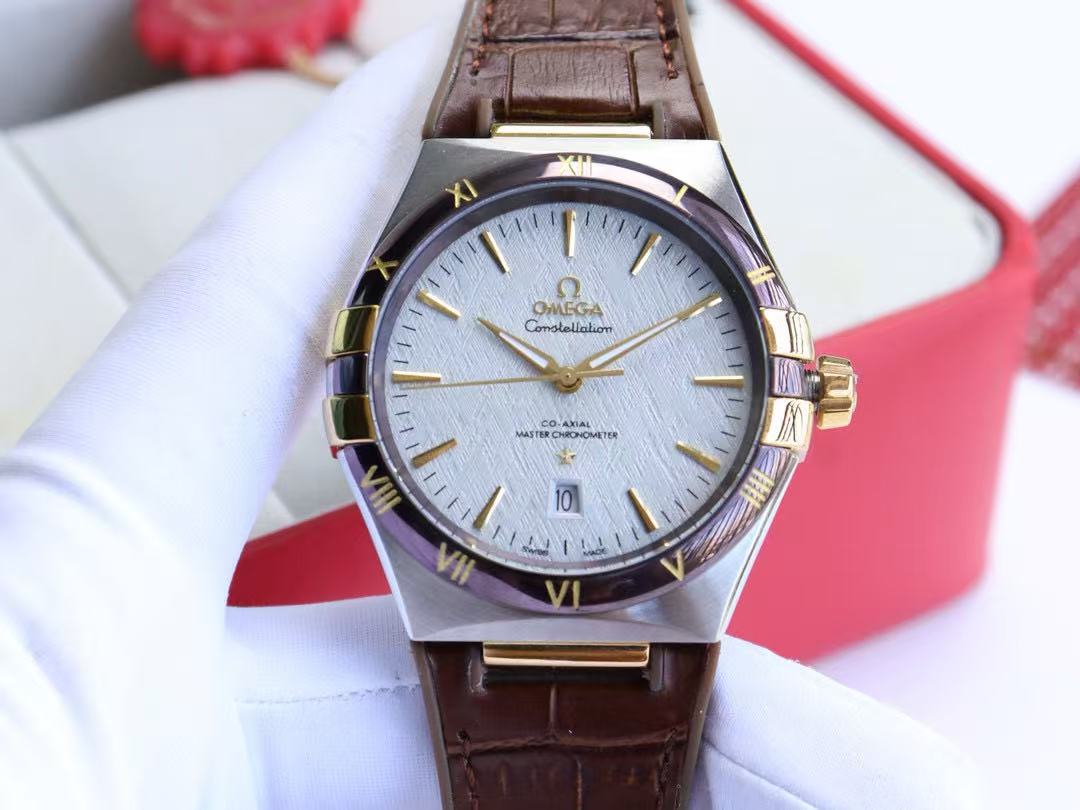 Omega Constellation automatic watch, diameter 41 mm