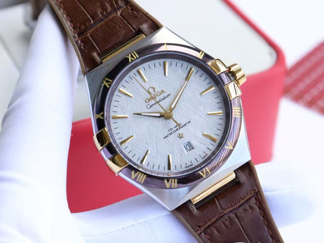Omega Constellation automatic watch, diameter 41 mm