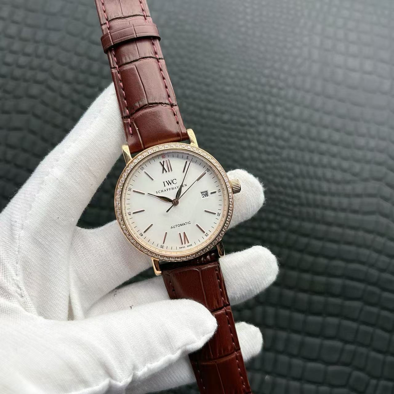 IWC Portofino automatic watch, diameter 42 mm