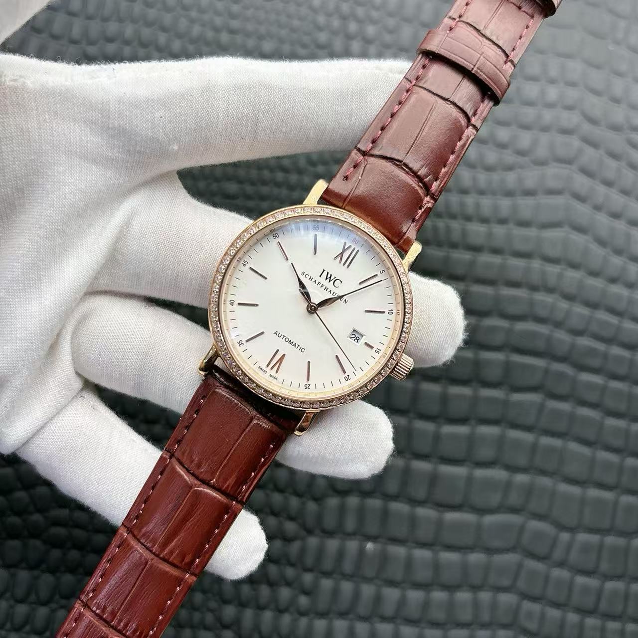 IWC Portofino automatic watch, diameter 42 mm