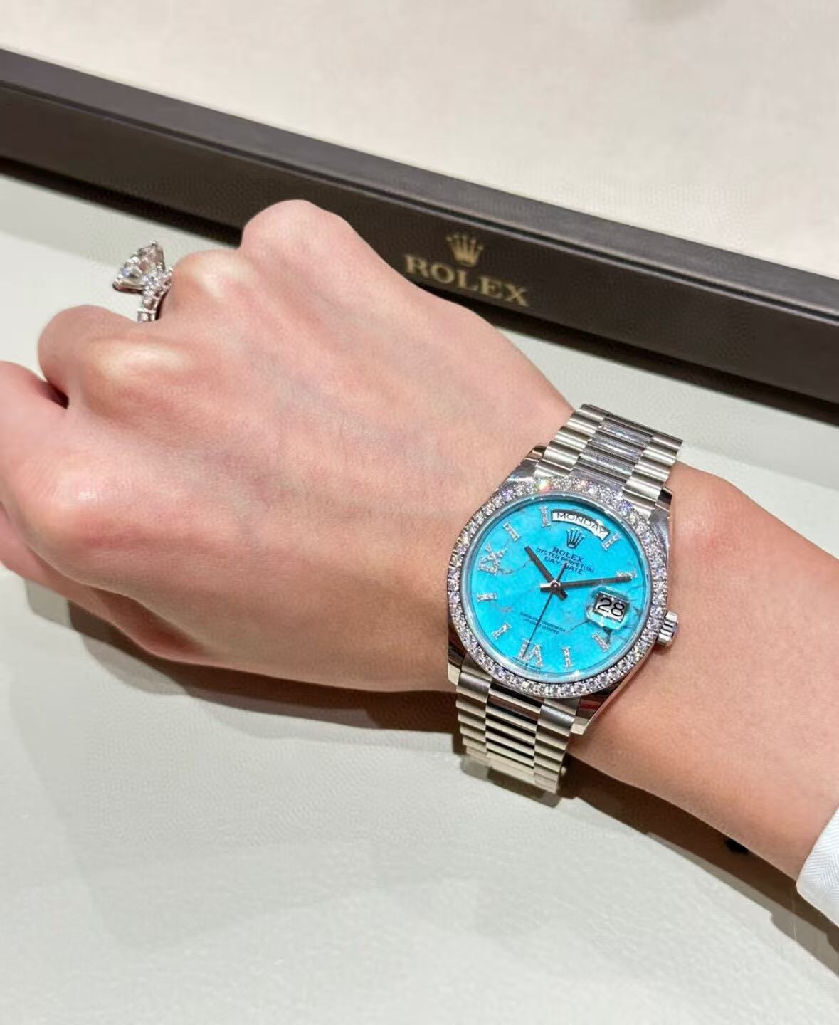Rolex Perpetual Automatic watch, diameter 41 mm
