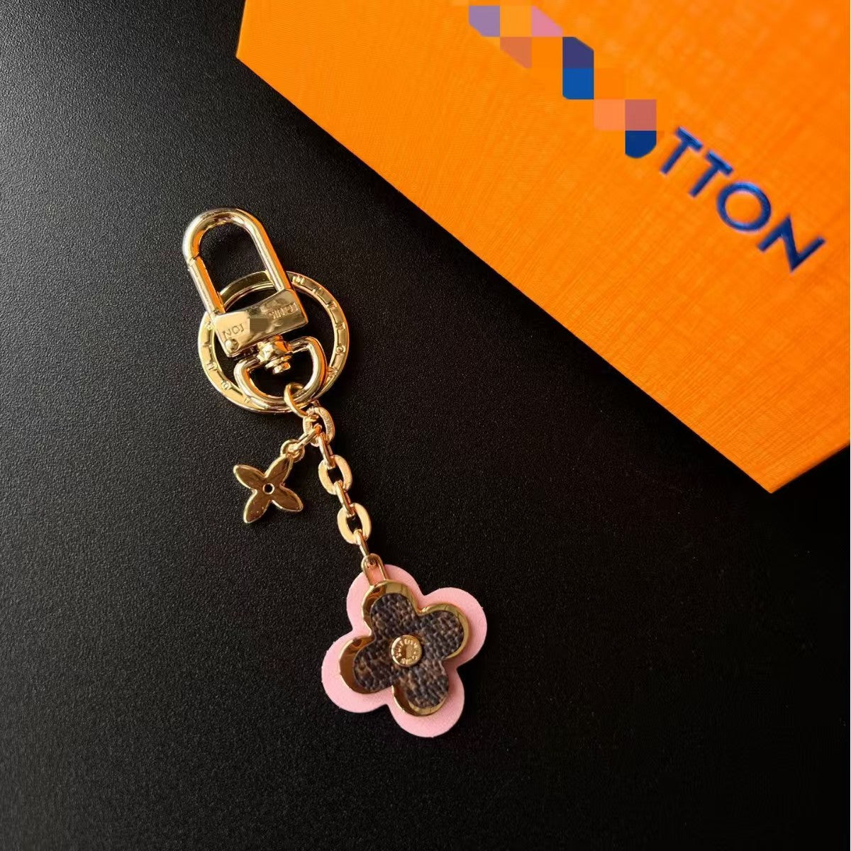 LV bag charm