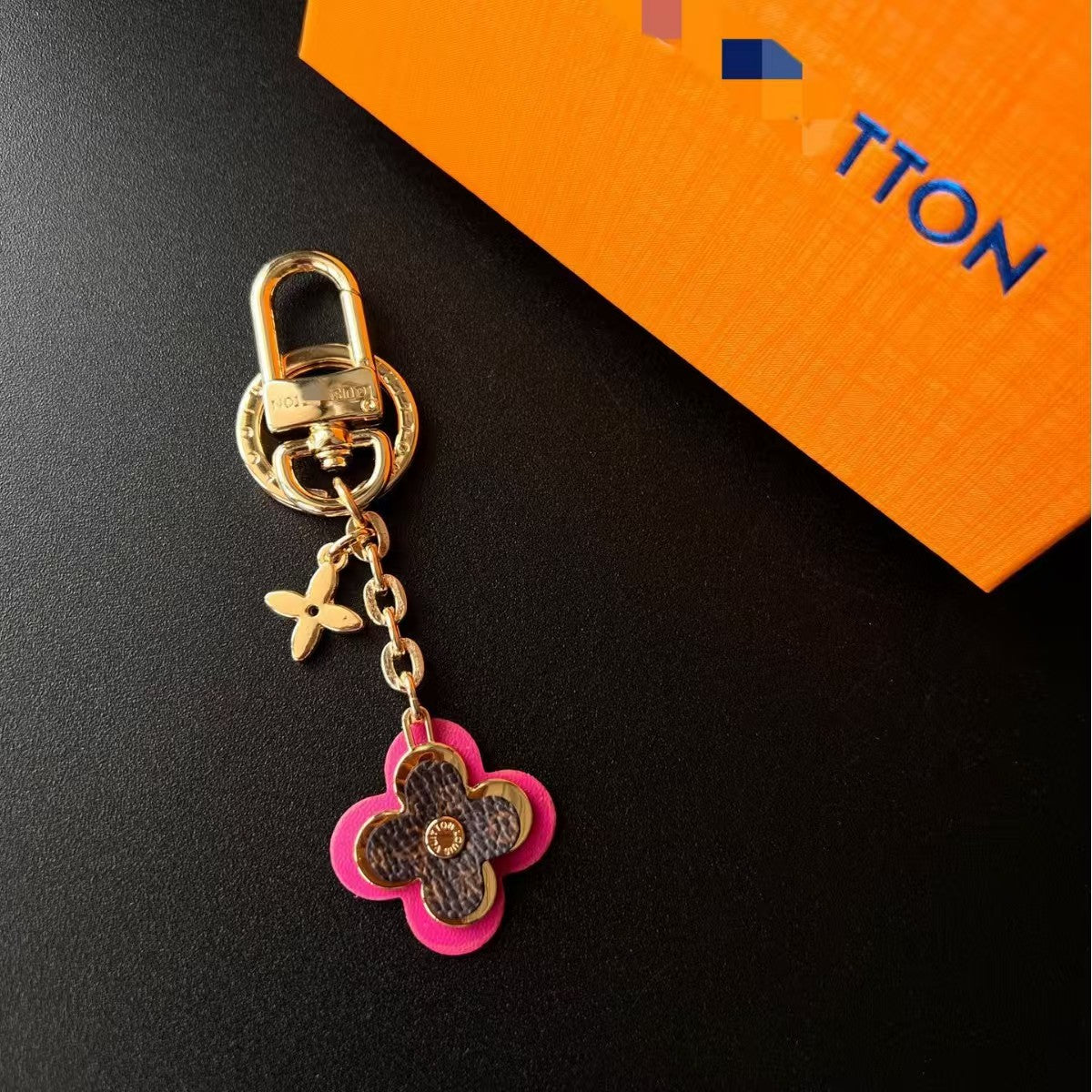 LV bag charm