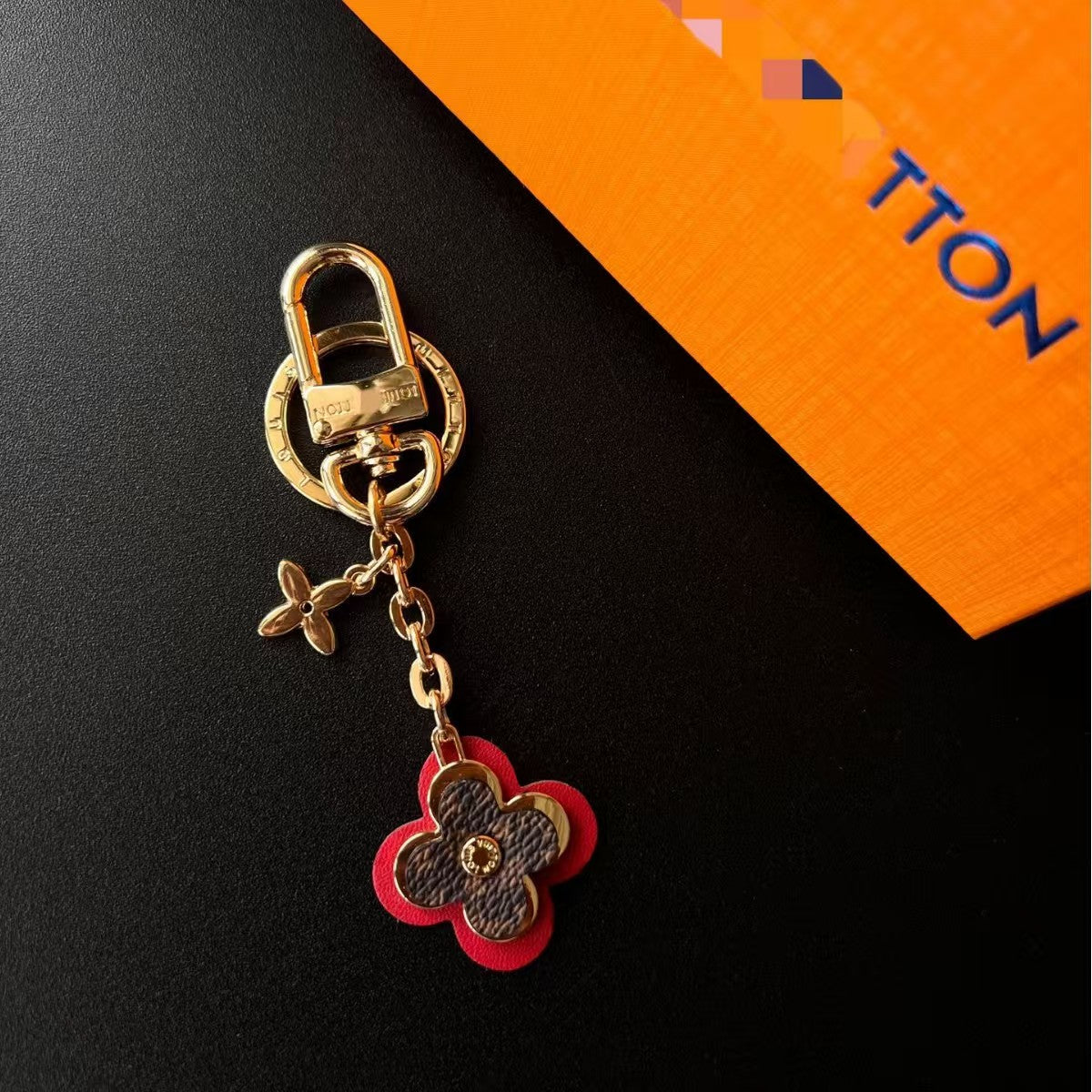 LV bag charm
