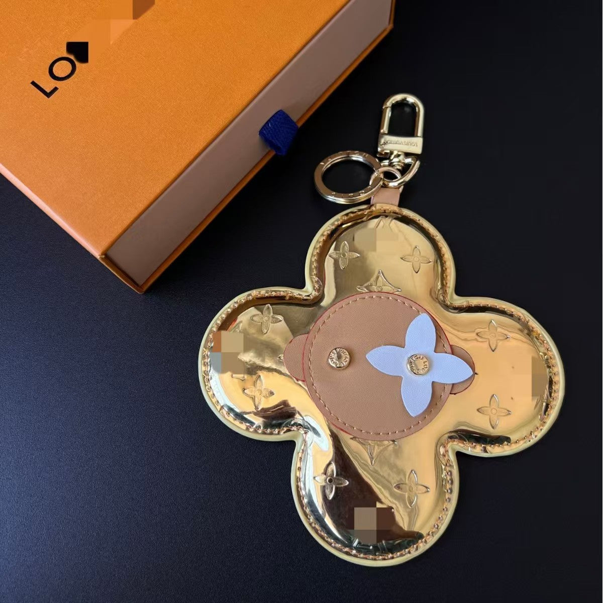 LV bag charm