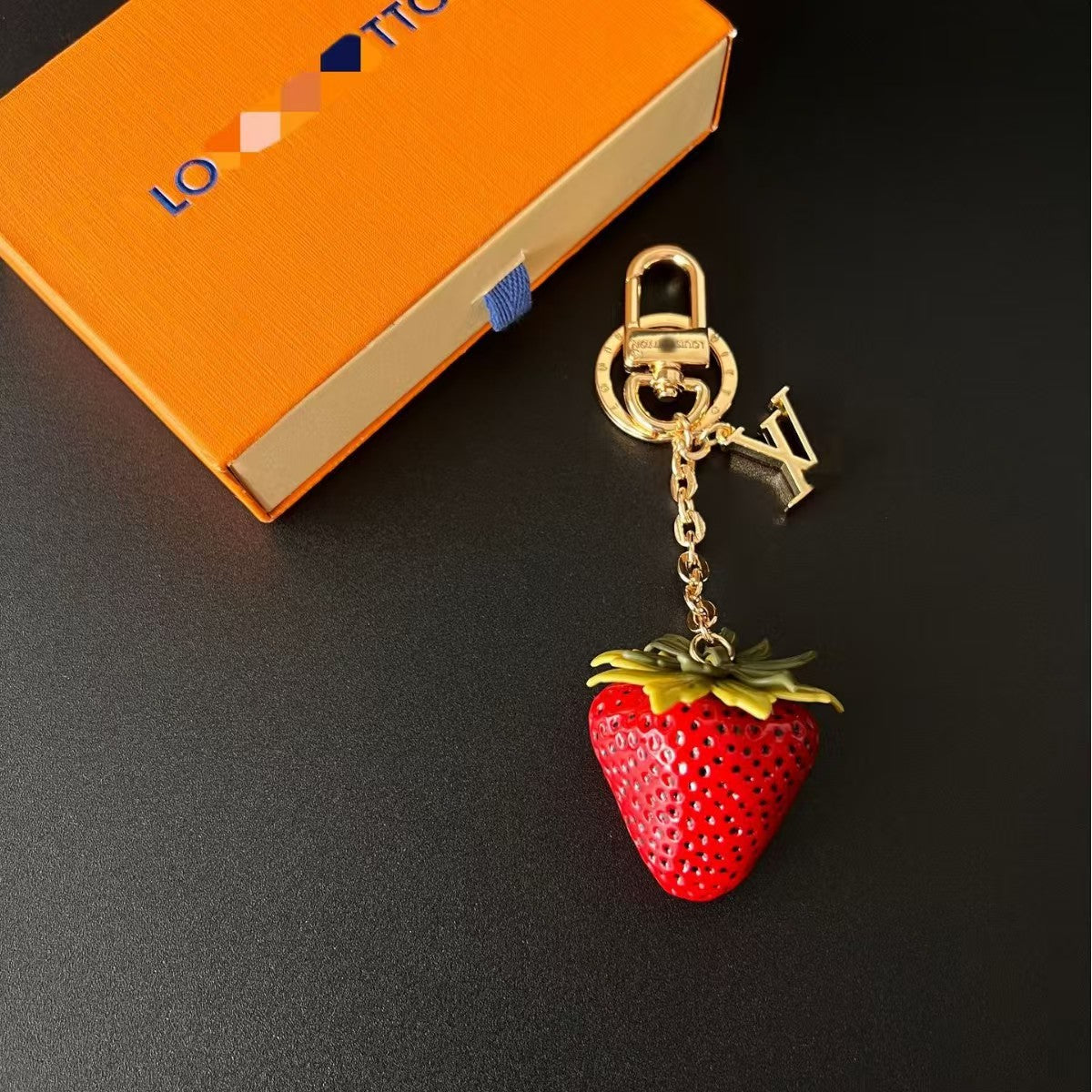 LV bag charm
