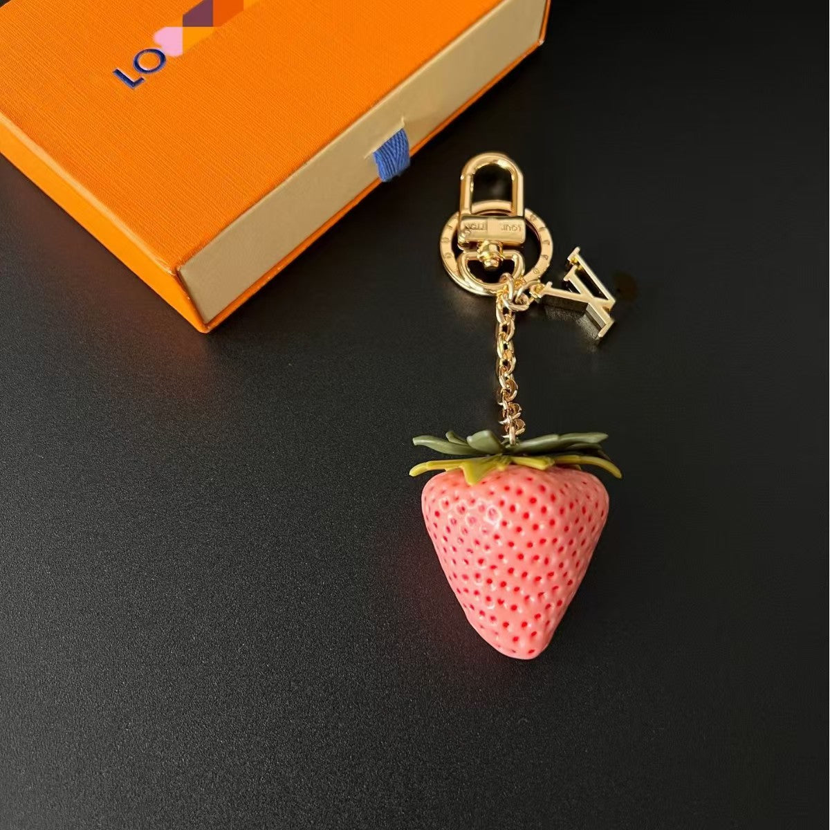 LV bag charm