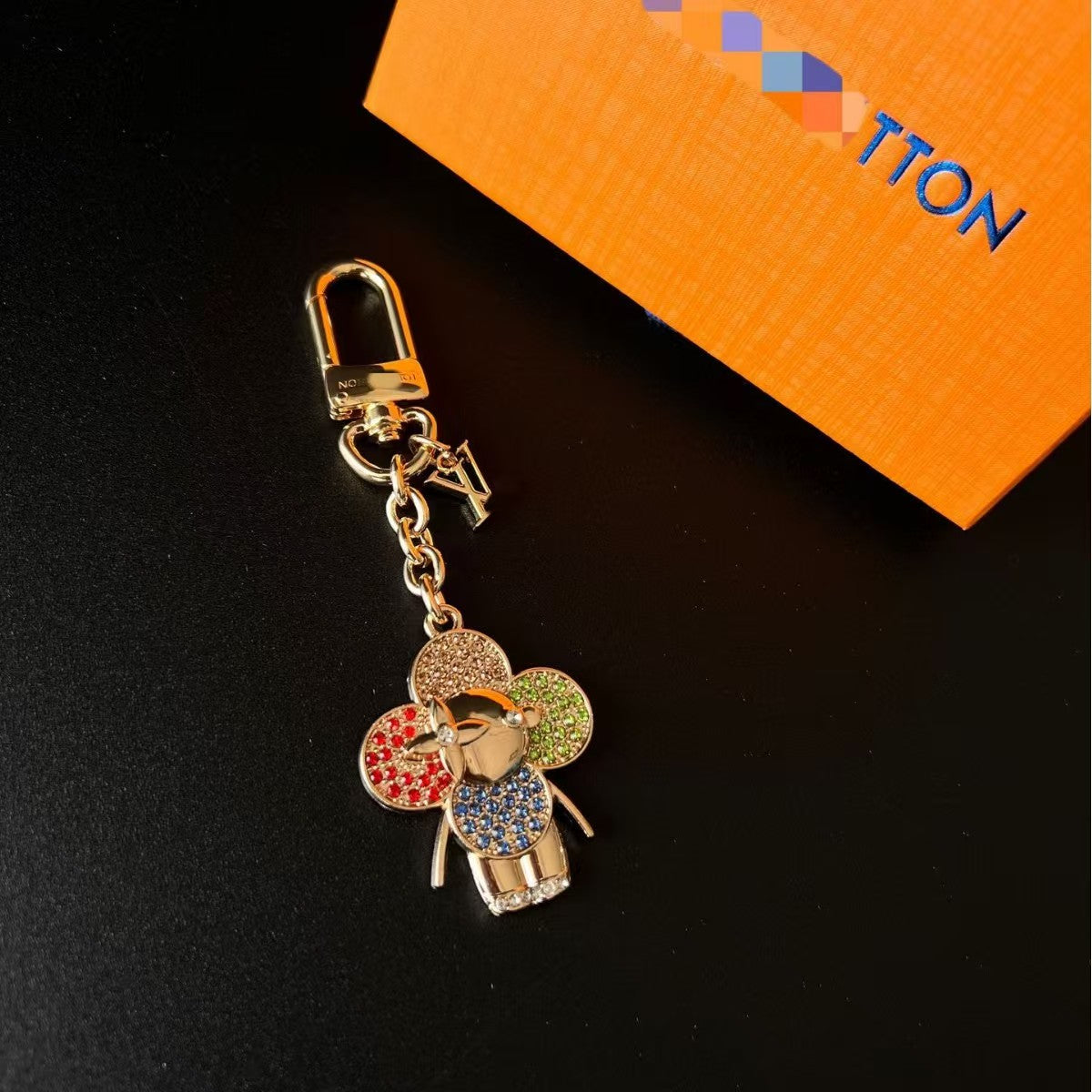 LV bag charm