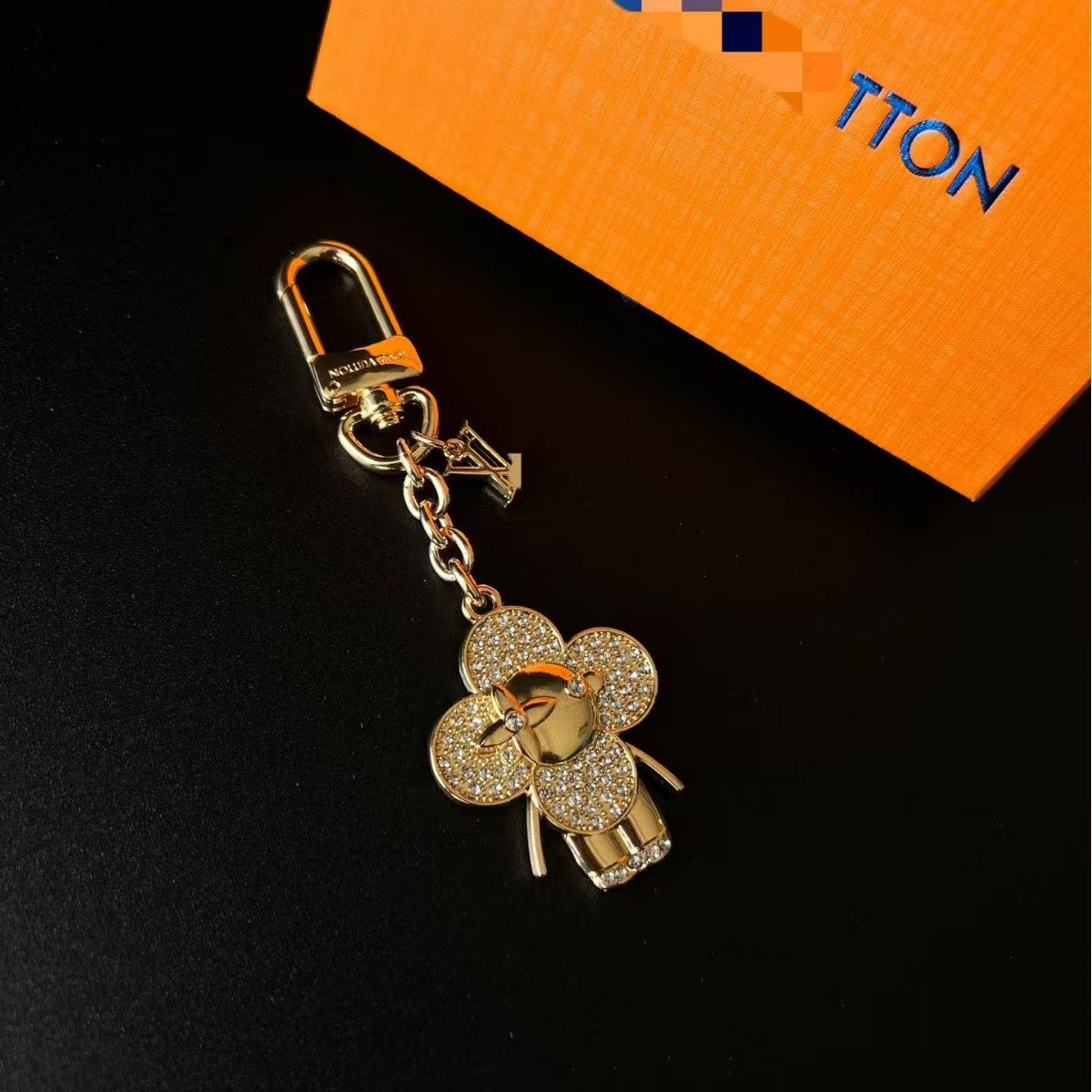 LV bag charm