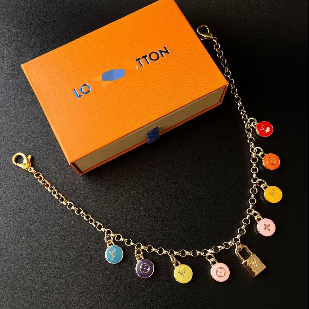 LV bag charm