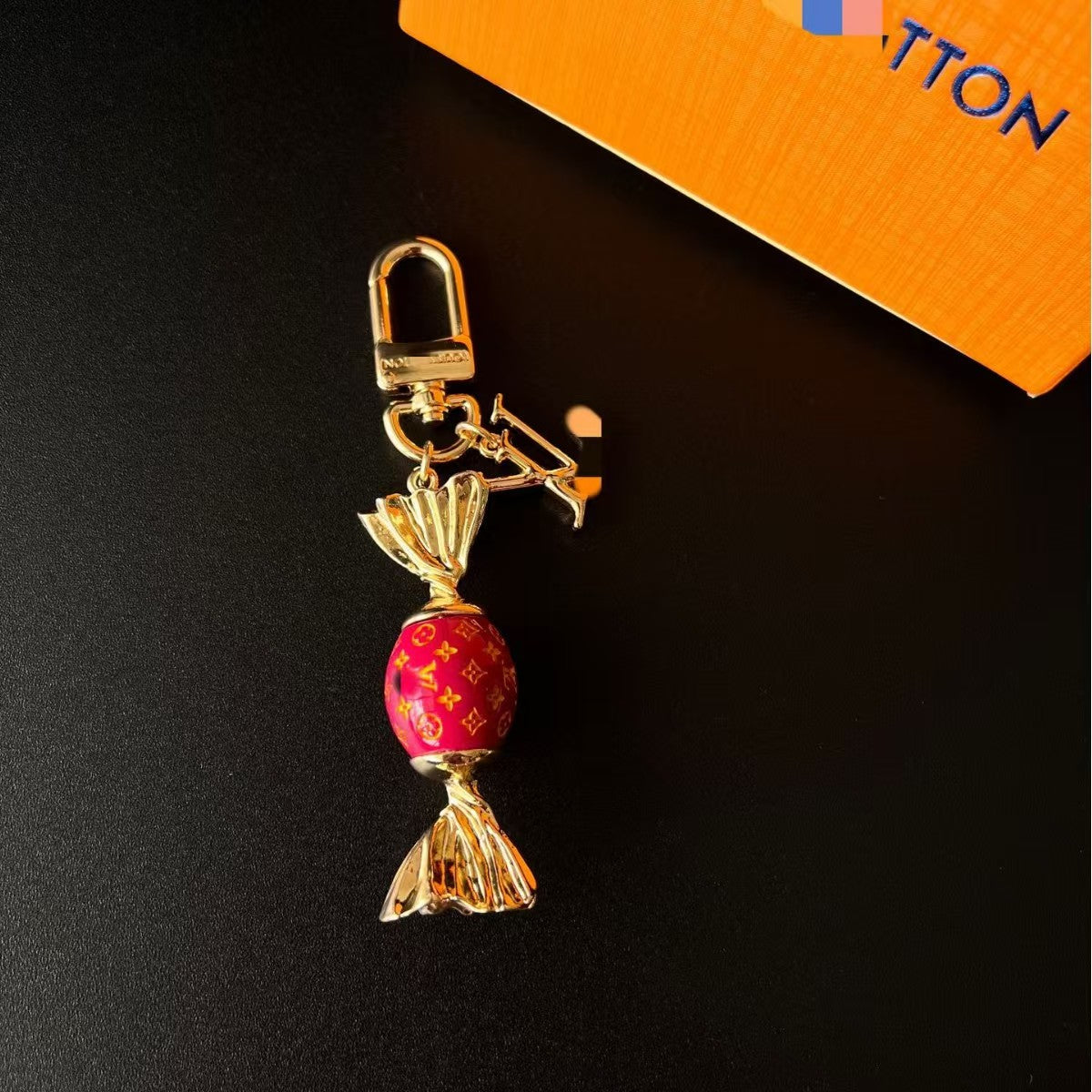 LV bag charm