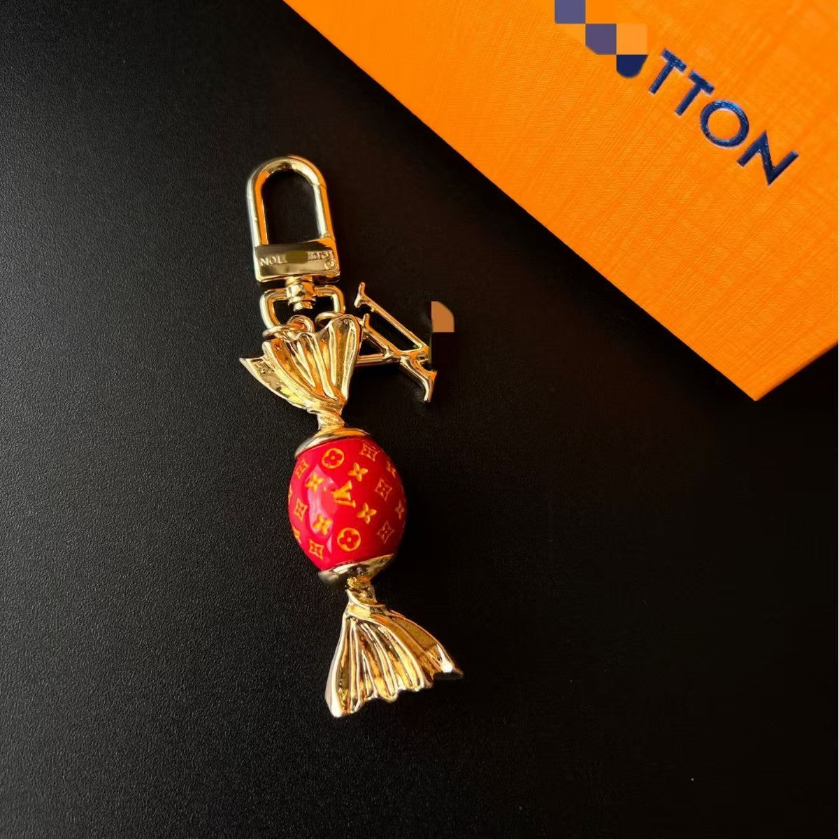 LV bag charm