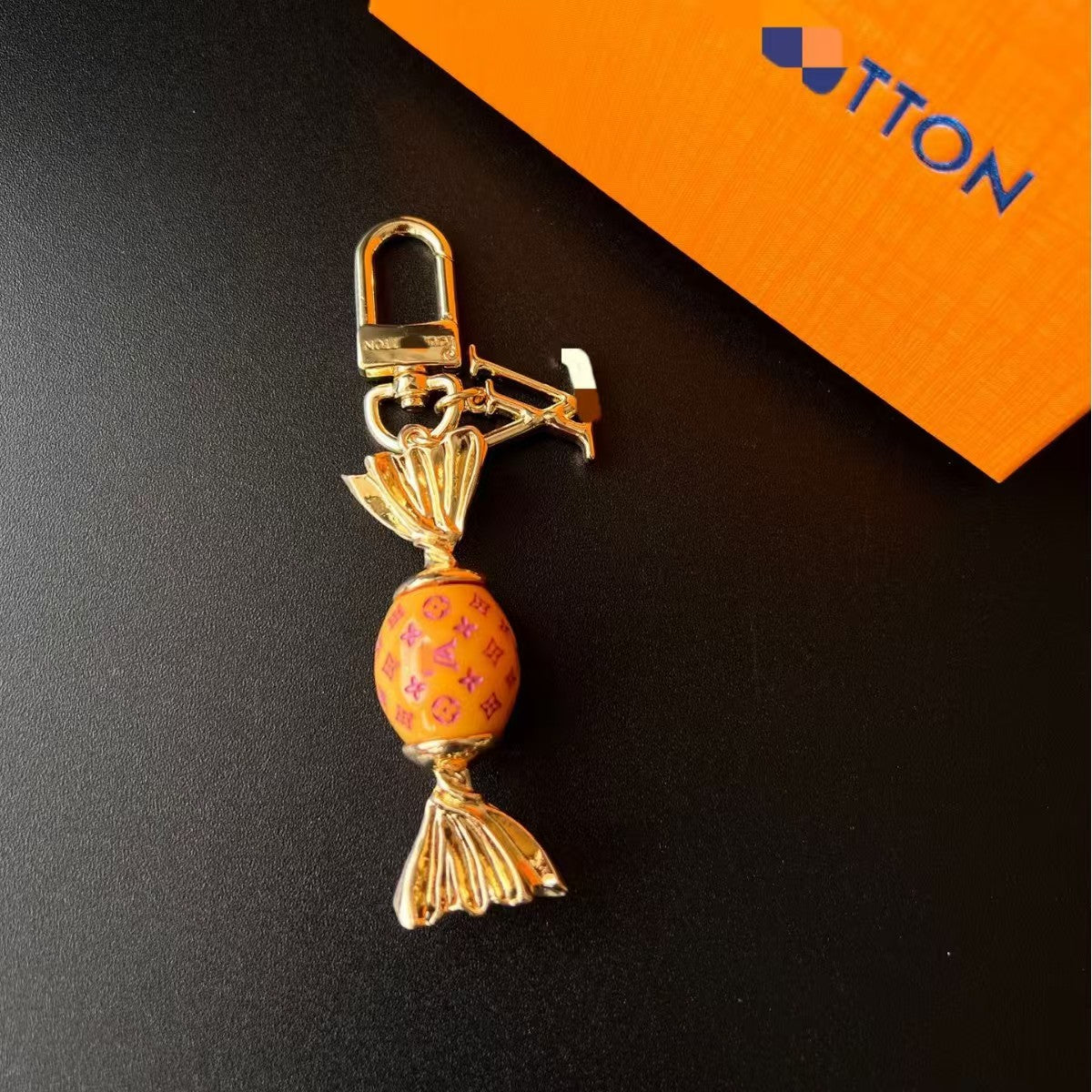 LV bag charm