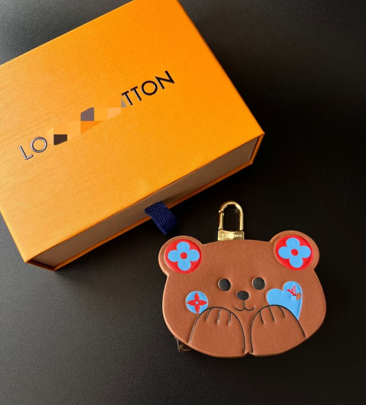 LV bag charm