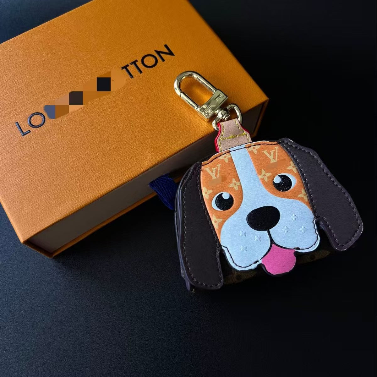 LV bag charm