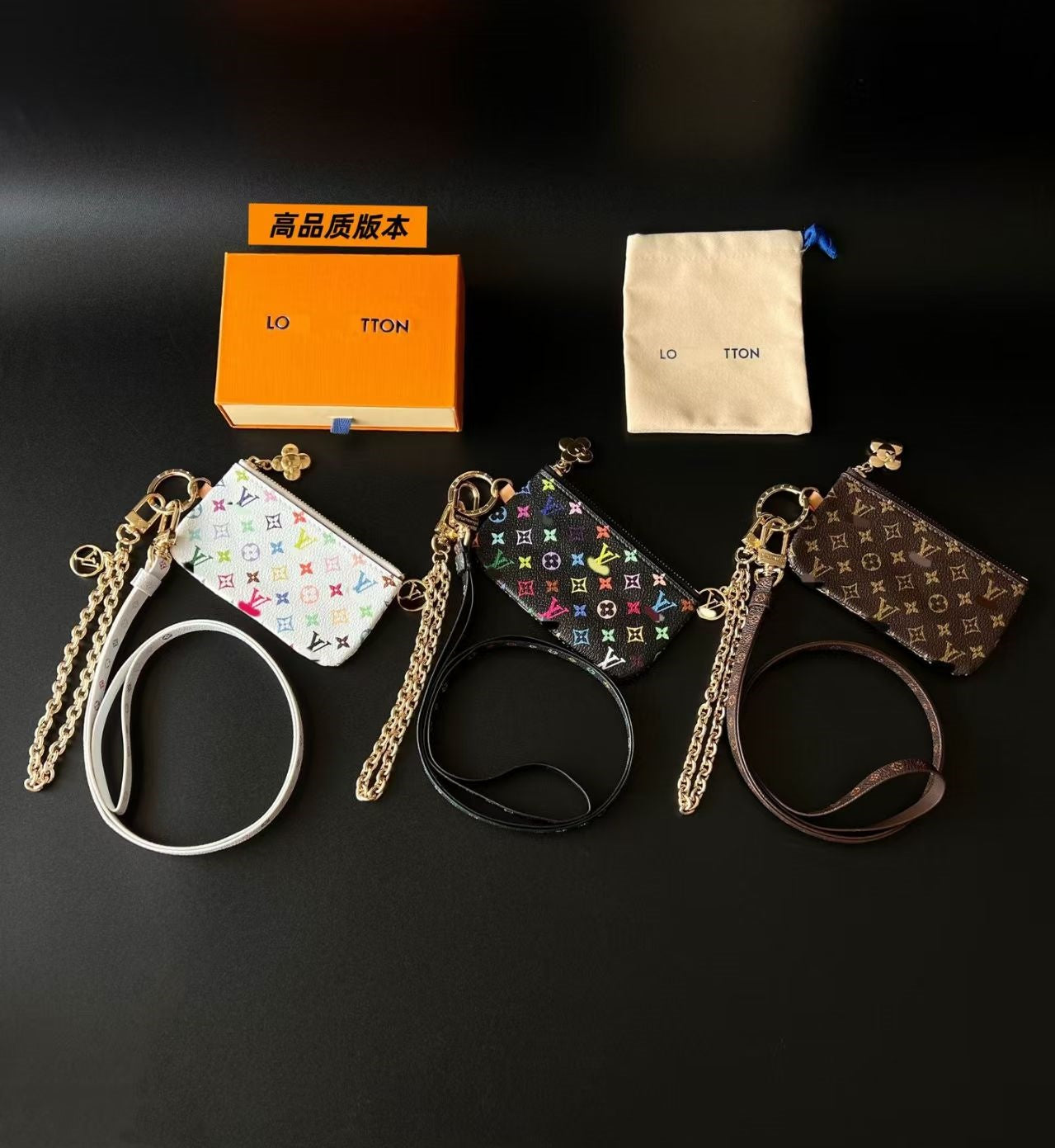 LV bag charm