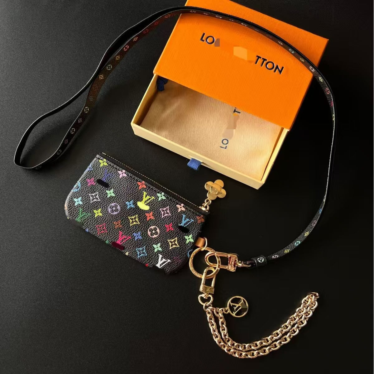 LV bag charm