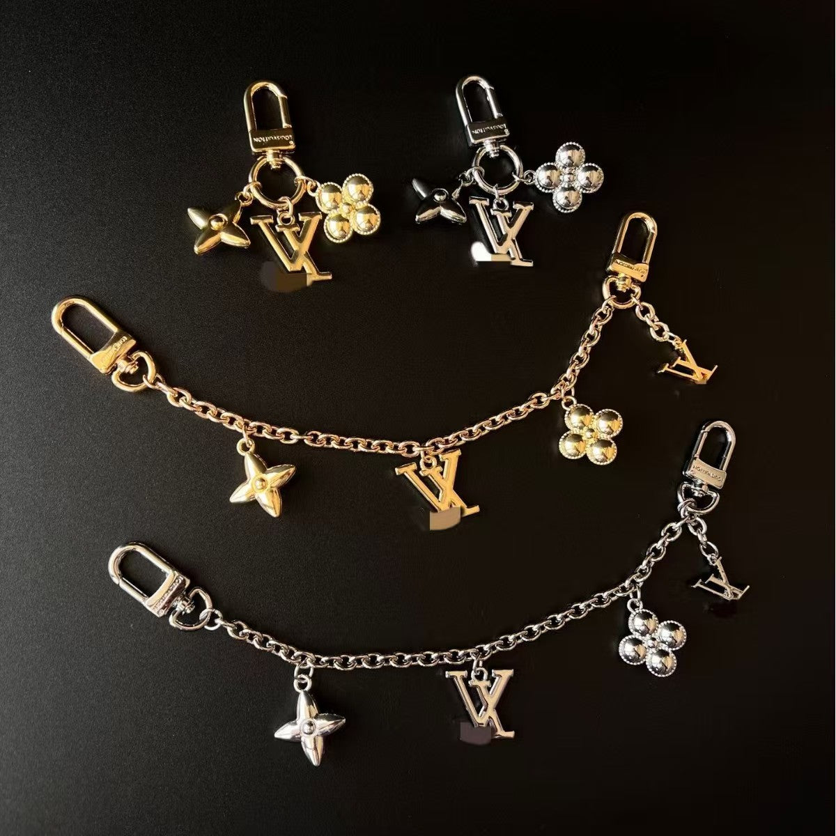 LV bag charm