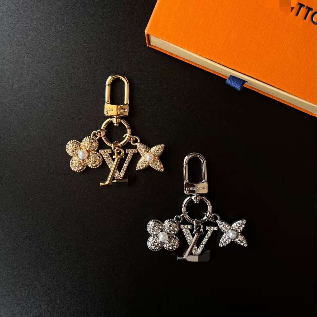 LV bag charm