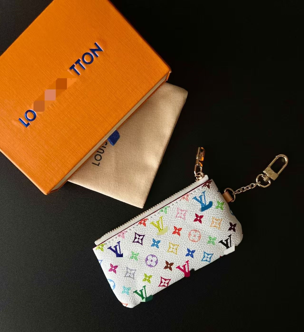 LV bag charm