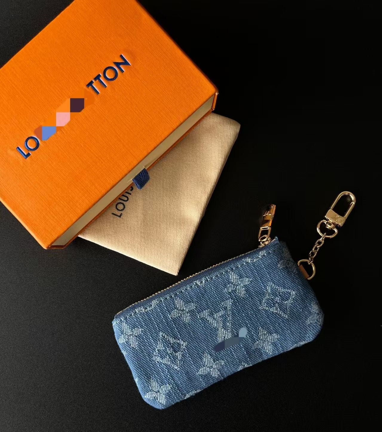 LV bag charm