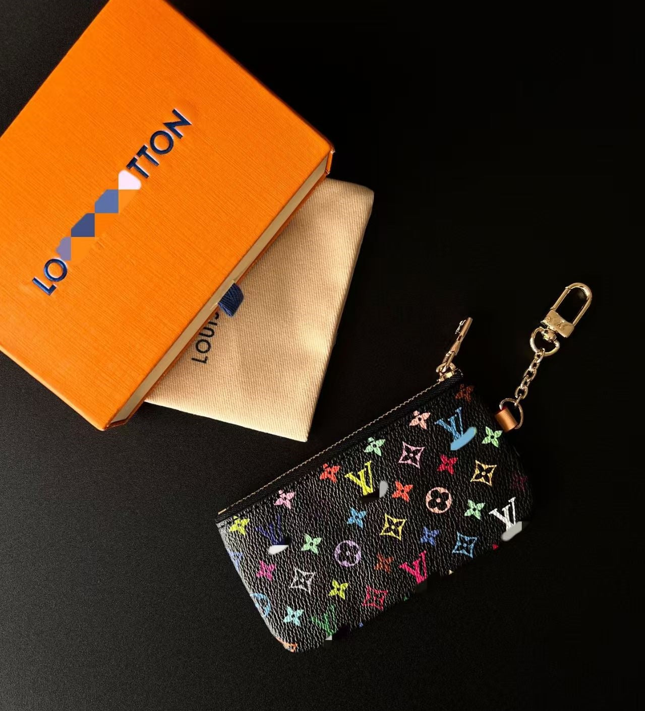 LV bag charm