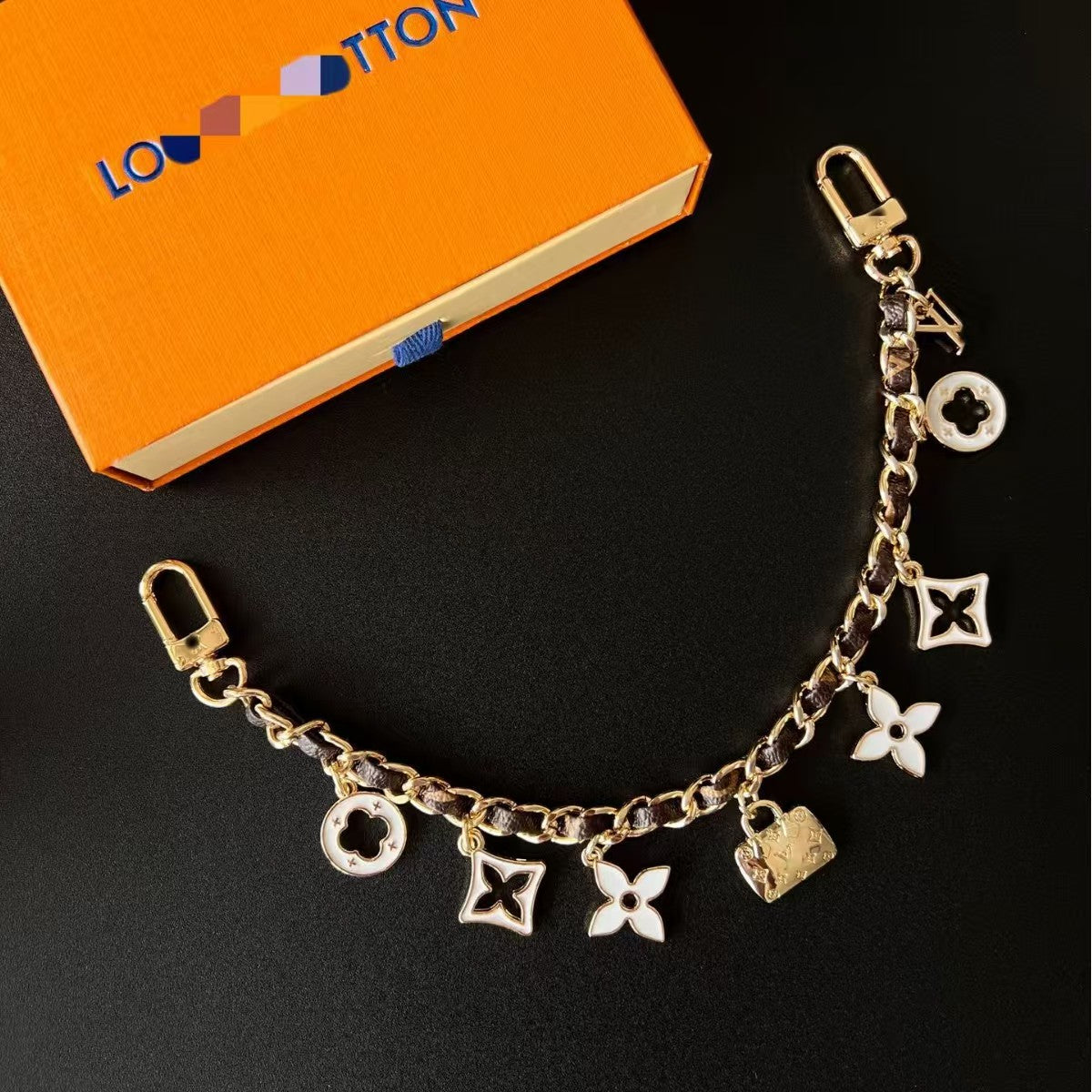 LV bag charm
