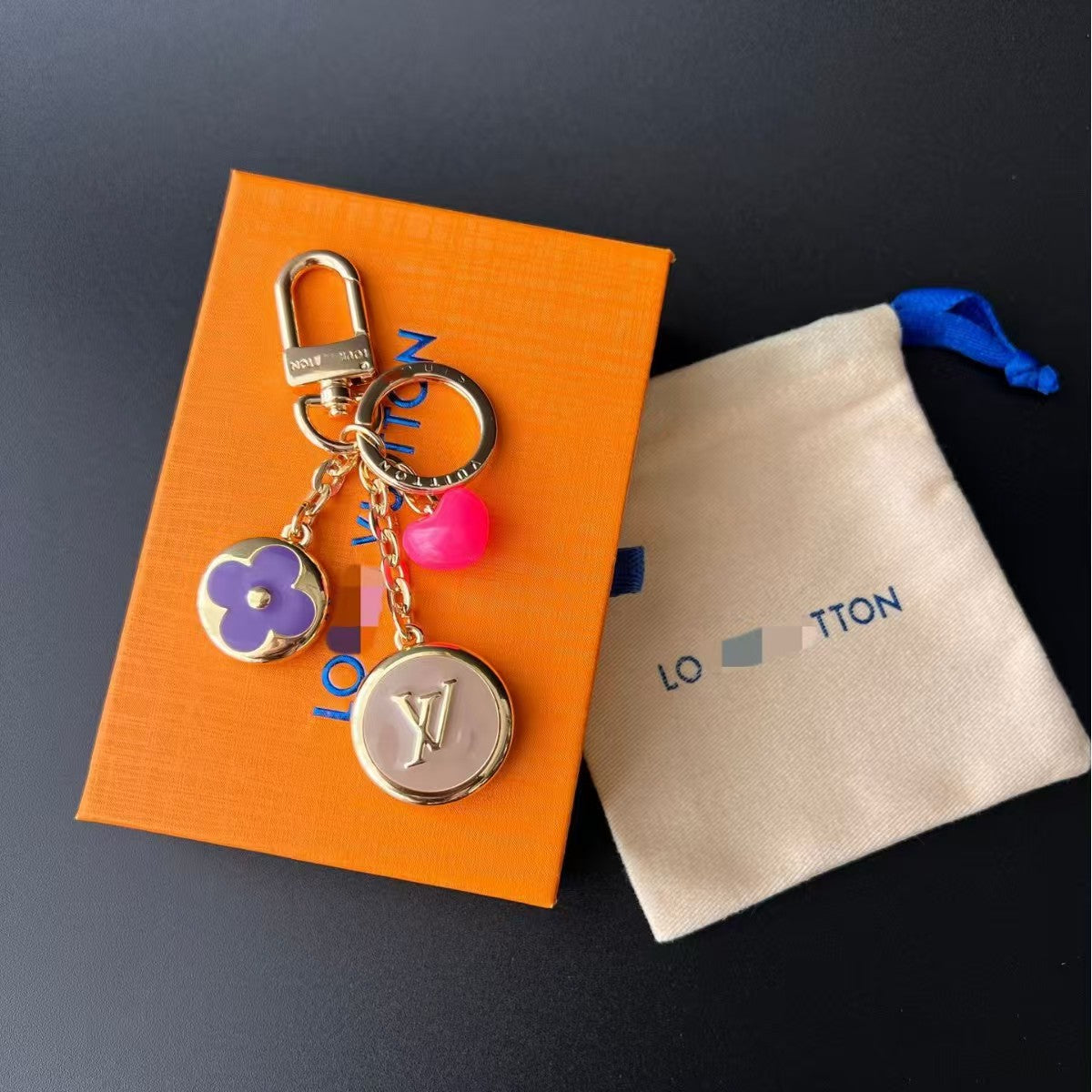 LV bag charm