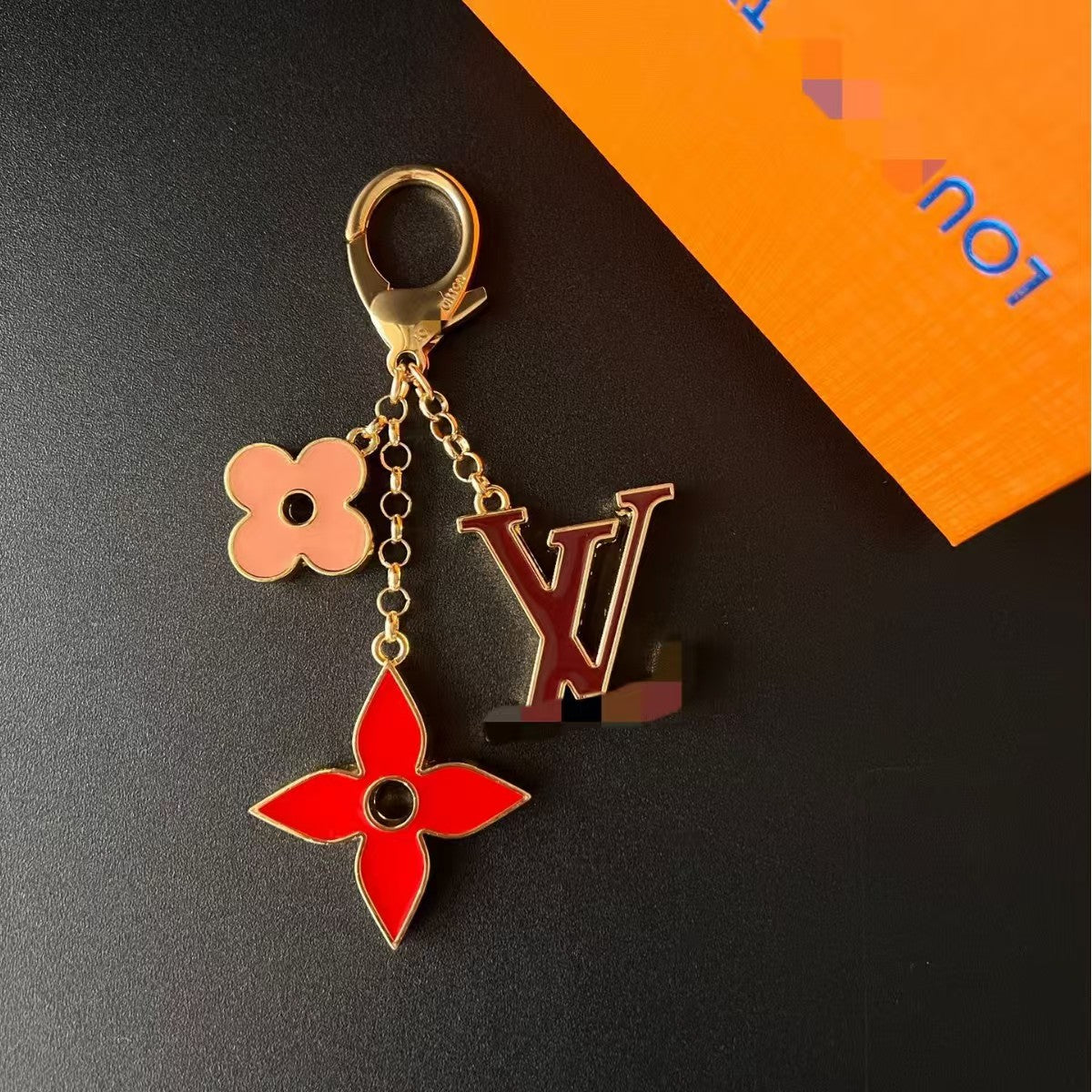 LV bag charm