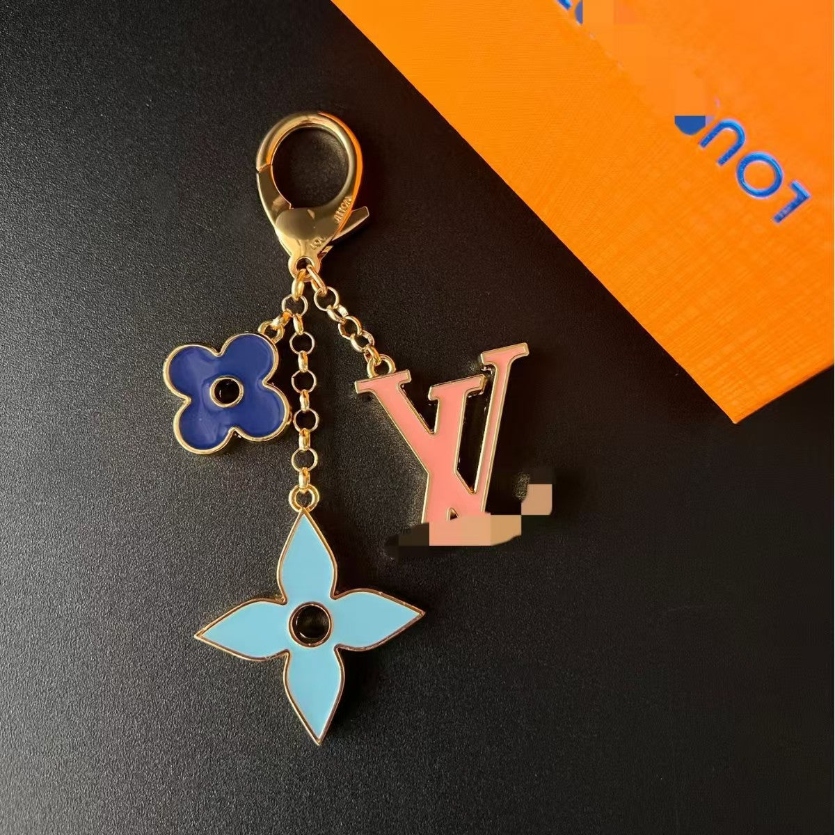 LV bag charm