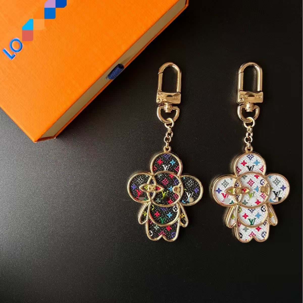 LV bag charm