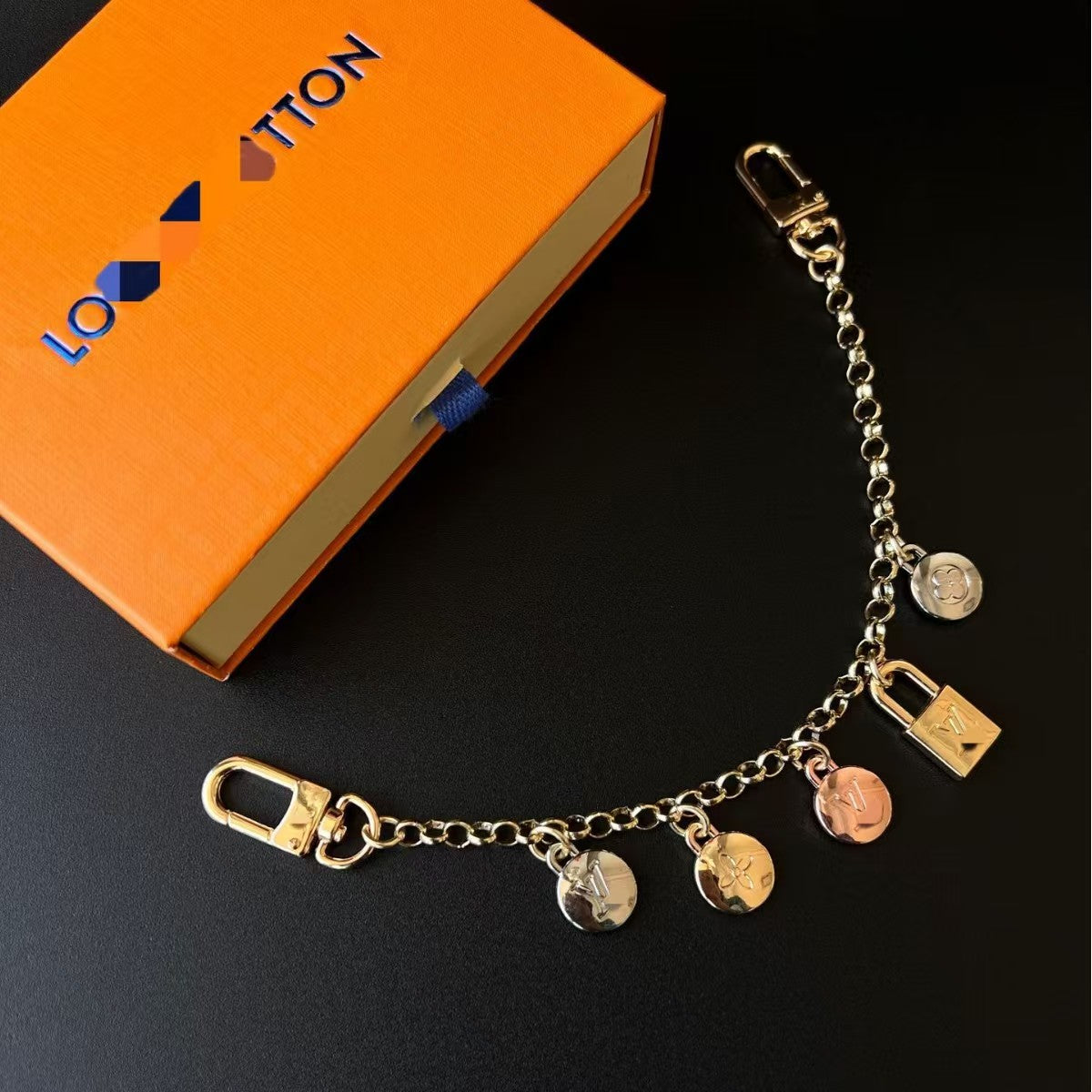 LV bag charm