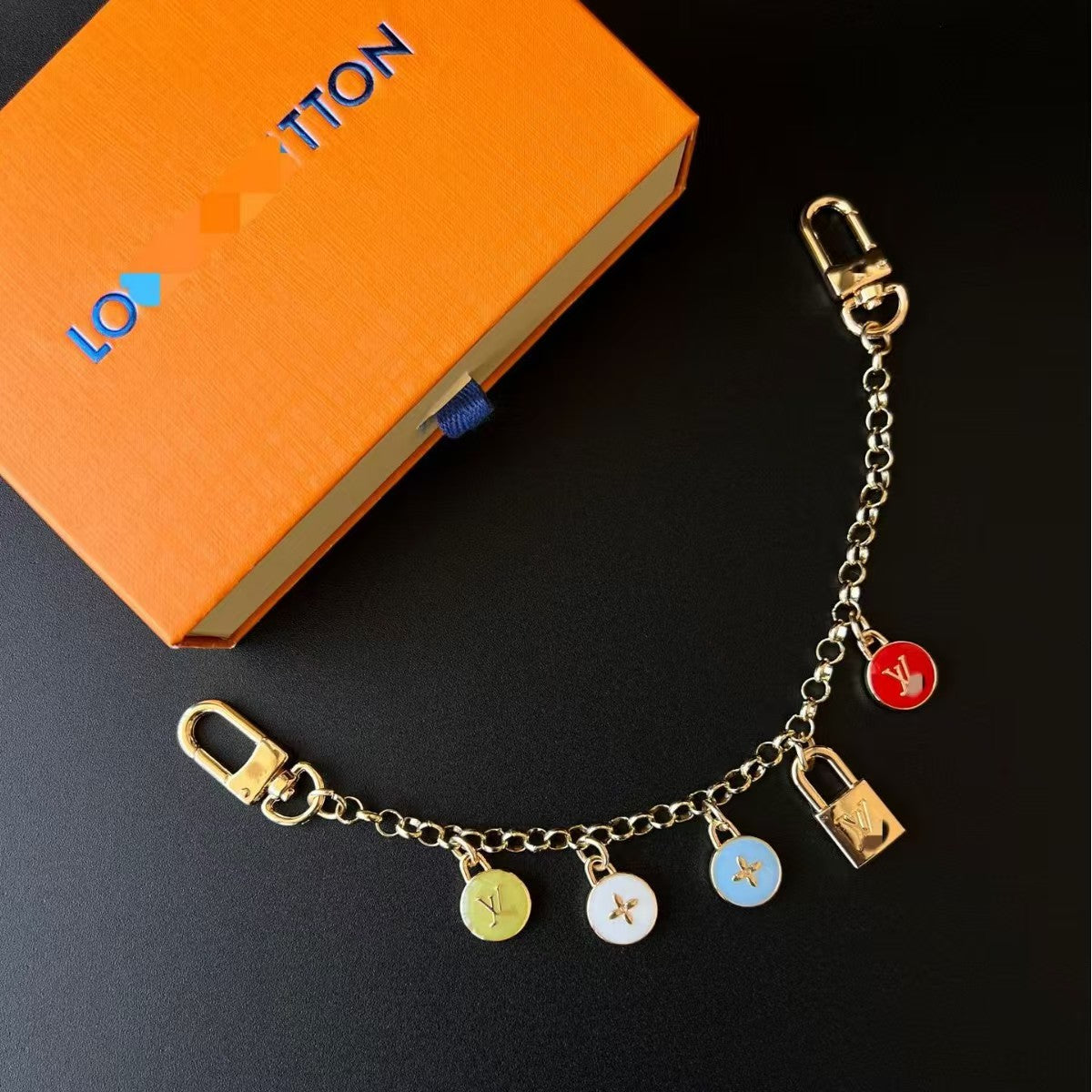 LV bag charm
