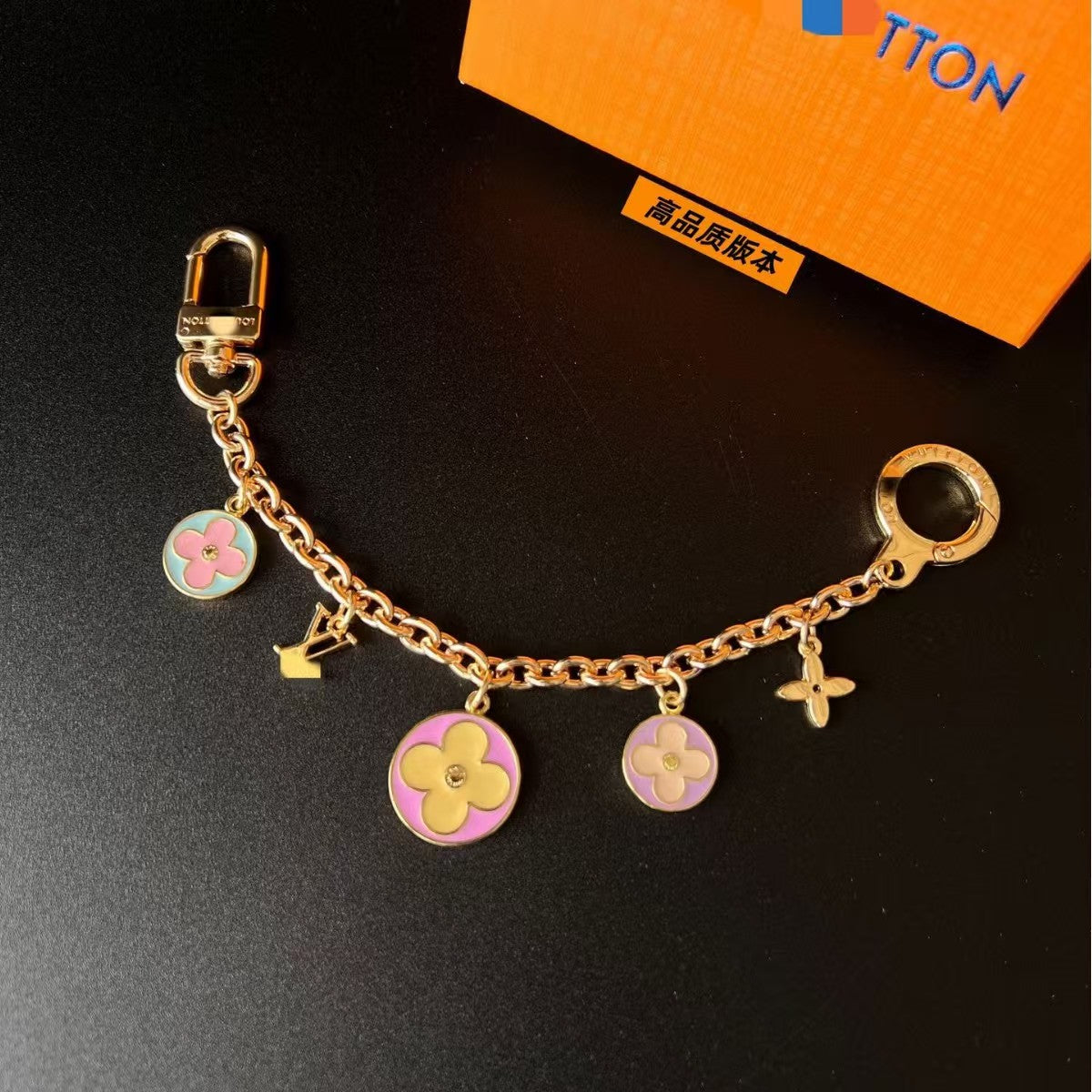 LV bag charm