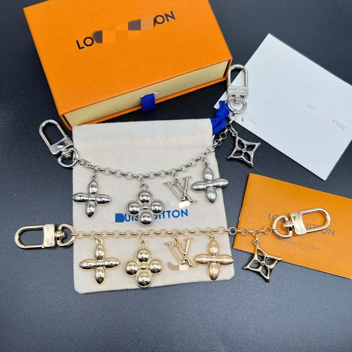 LV bag charm
