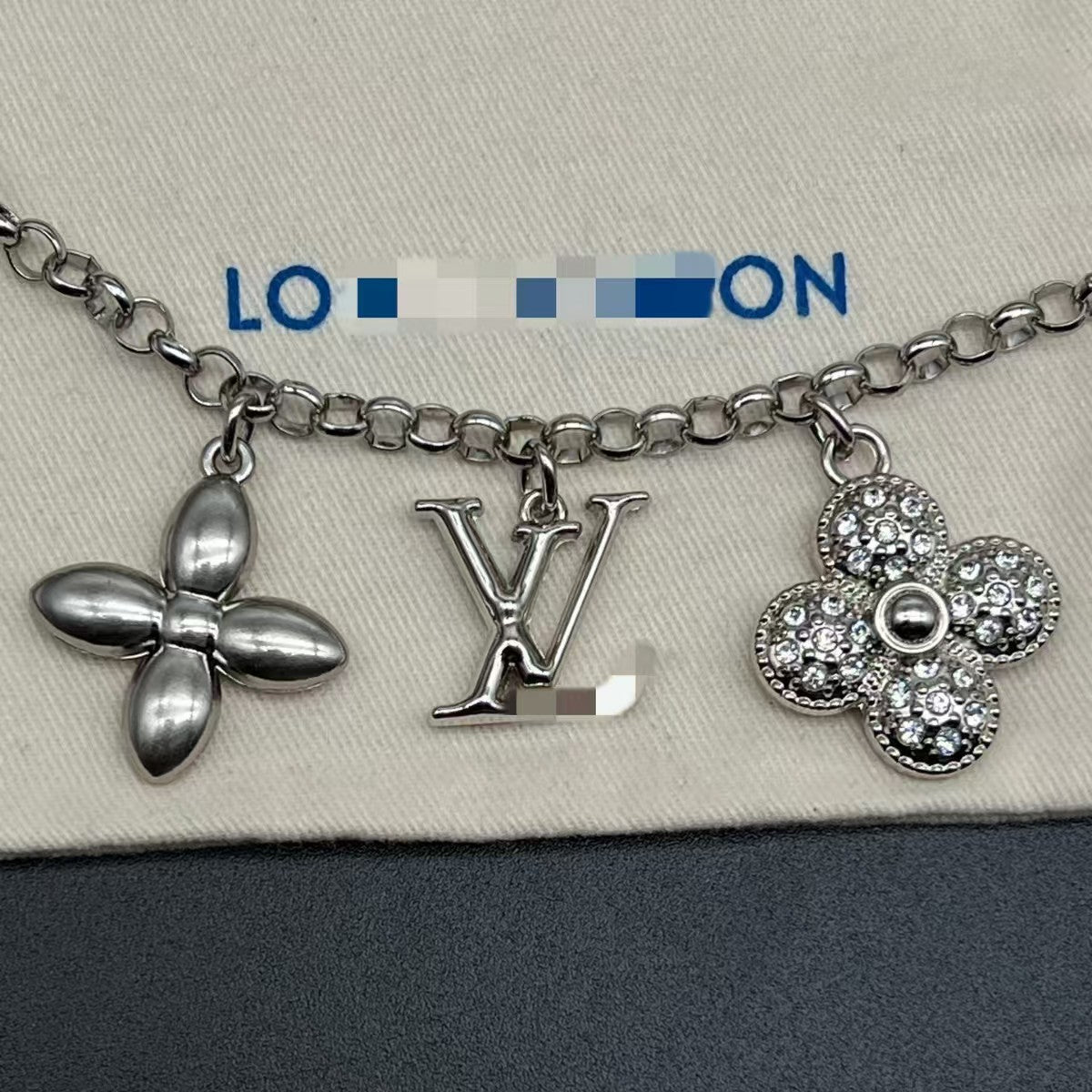 LV bag charm