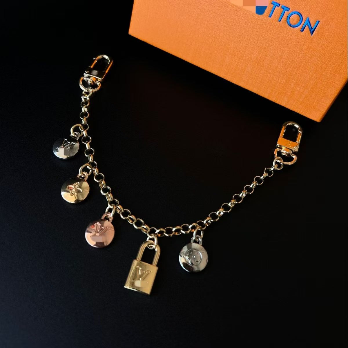 LV bag charm