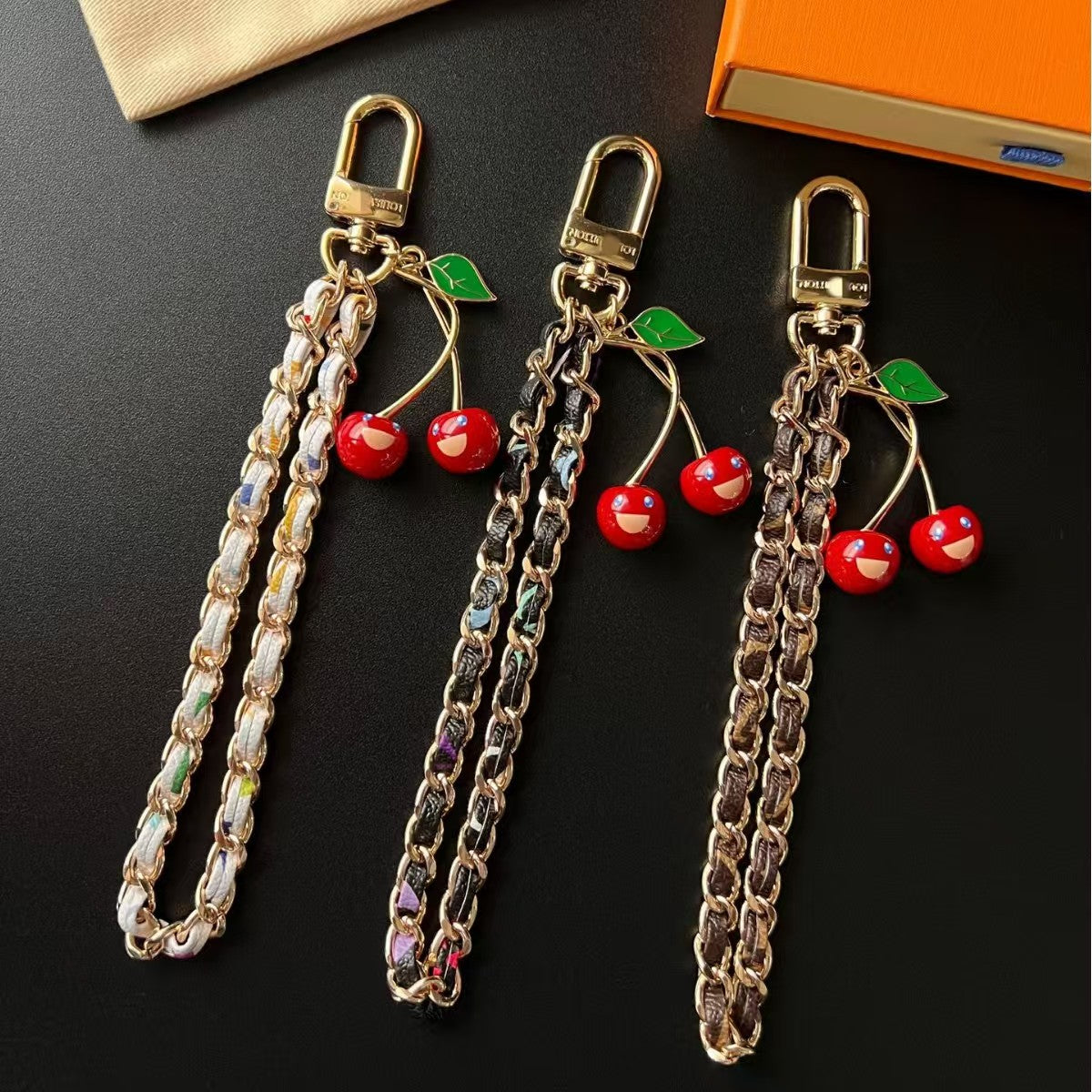 LV bag charm