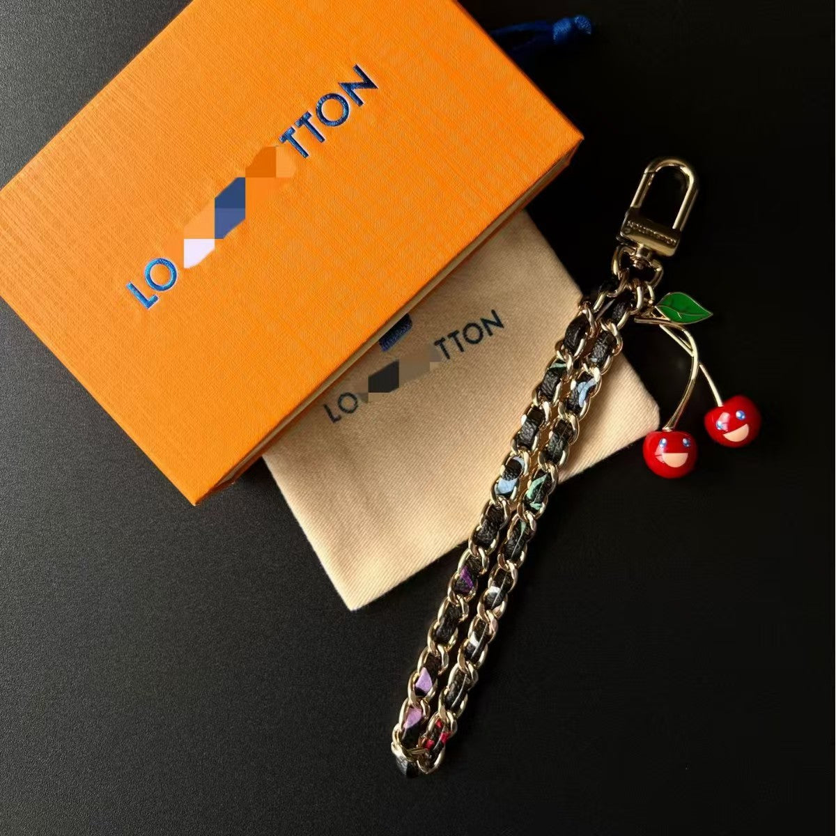 LV bag charm